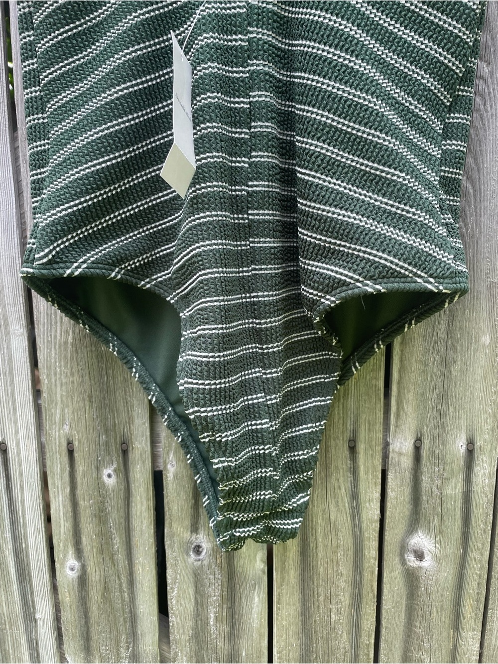 NWT Abercrombie & Fitch Women's 90s Scoopneck One-Piece Swimsuit Size Medium - Picture 8 of 12